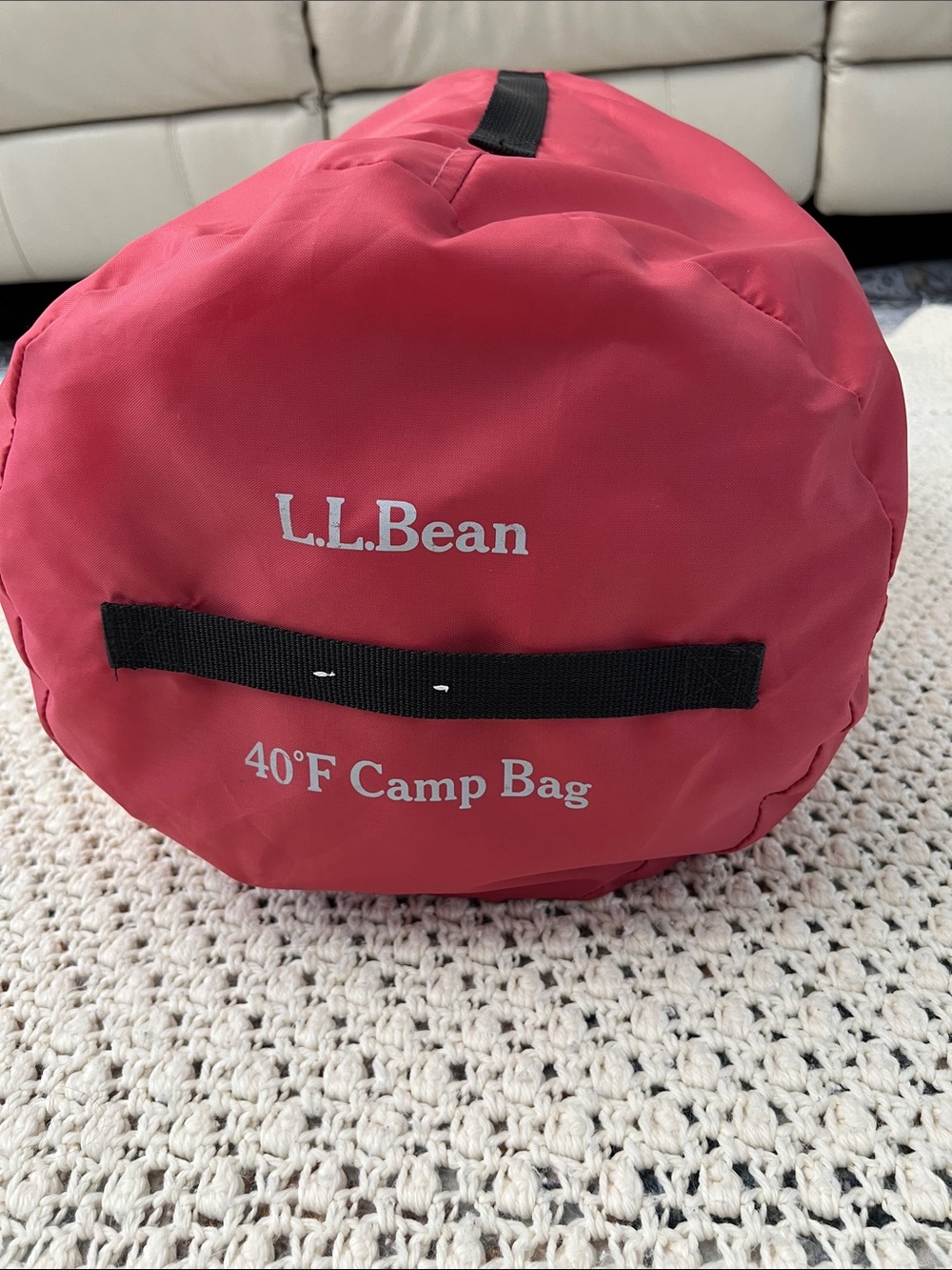 L.L.Bean 40°F Camp Bag sleeping bag EUC
